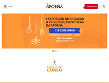 Tablet Screenshot of faculdadeapoena.com.br